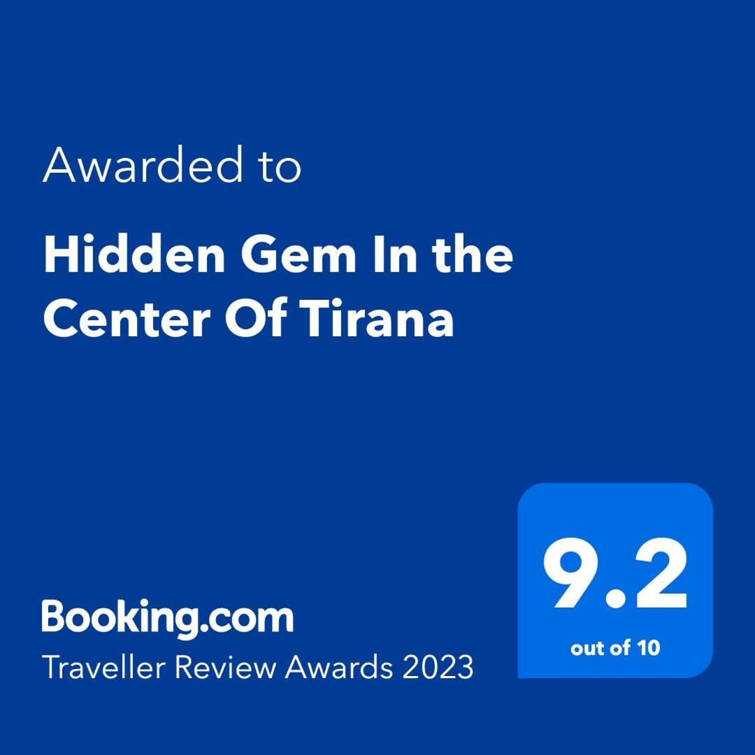 Hidden Gem In The Center Of Tirana Apartment Екстериор снимка